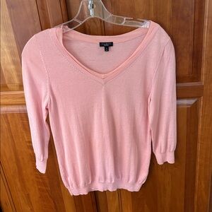 Talbots Silk/Nylon V-Neck Sweater